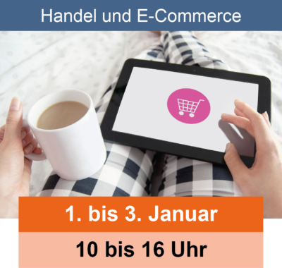 Messe Bild Handel und E-Commerce 1. bis 3. Januar