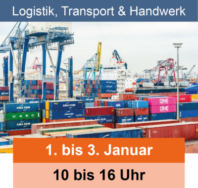 Messe Bild Logistik, Transport und Handwerk 1. bis 3. Januar