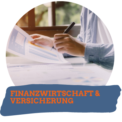 Branchenfoto Finanzwirtschaft und Versicherung